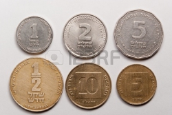 12747982-the-israeli-coins-light-from-up